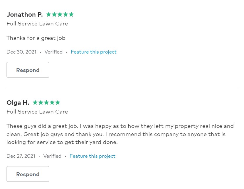Real customer review