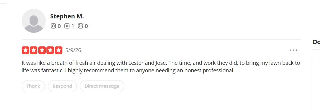 Real client feedback